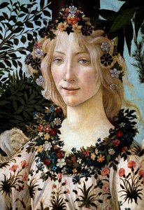 Våren. Detalj (maleri av Sandro Botticelli