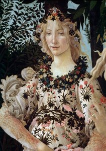 Våren. Detalj (tempera på panel av Sandro Botticelli