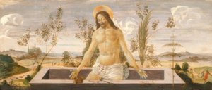 Kristus i graven av Sandro Botticelli