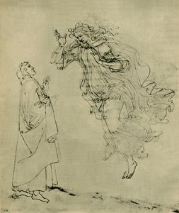 Dante og Beatrice, 1492-1495, 1943. av Sandro Botticelli