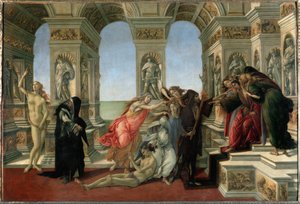 ærekrenkelsen av Apelles av Sandro Botticelli