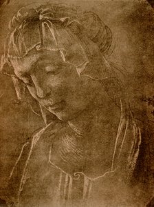 Kvinnelig hode av Sandro Botticelli
