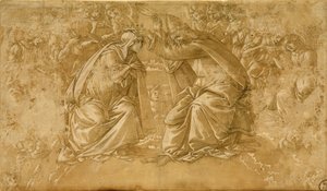 Kroningen av Maria av Sandro Botticelli