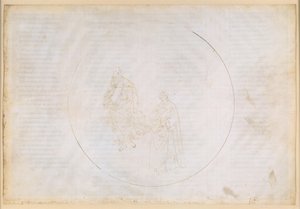 La Divina Commedia, Paradiso XVI. Den femte planetsfæren (Mars’ himmel): Cacciaguida beklager den moralske forfallet i Firenze av Sandro Botticelli