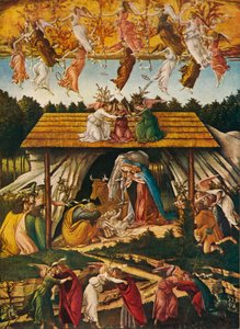 Mystisk fødsel, 1500, 1909 av Sandro Botticelli