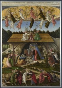 Mystisk fødsel. 1500 av Sandro Botticelli