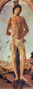 Saint Sebastian, 1474. av Sandro Botticelli