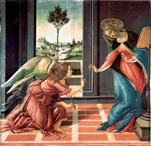 Bebudelsen av Cstello, 1489 av Sandro Botticelli