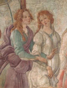 Venus and the Graces tilbyr gaver til en jente, 1480–83, av Sandro Botticelli