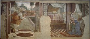 Kunngjøring av S.Martino av Sandro Botticelli