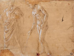 To figurstudier av Sandro Botticelli