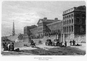 St Lukes Hospital, Old Street, Finsbury, London, 1815.