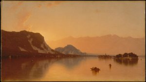 Isola Bella i Lago Maggiore av Sanford Robinson Gifford