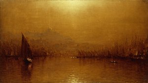 Det gylne horn, av Sanford Robinson Gifford