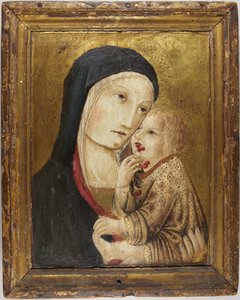 Madonna mit Kind av Sano di Pietro