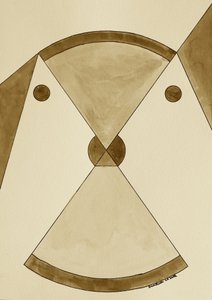 Brun geometrisk balanse av Santhosh ch