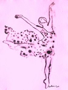 Eterisk ballettdans av Santhosh ch