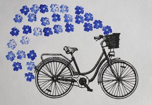Leken sykkelblomstring av Santhosh ch