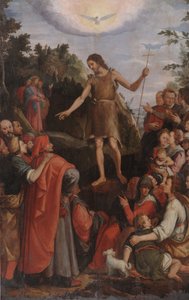 Døperen Johannes forkynner i villmarken