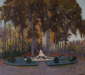 Høstlig av Santiago Rusinol i Prats