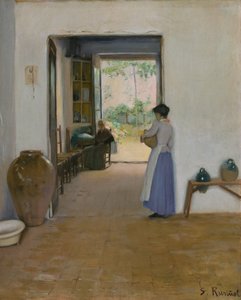 Sitges interiør av Santiago Rusiñol