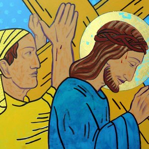 Simon hjelper Jesus