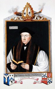 Portrett av Thomas Cranmer (1489-1556) erkebiskop av Canterbury fra 