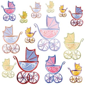 Spaser i parken, 2005 (digital) av Sarah Hough