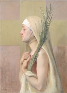 En martyr Saint Thechla, 1891.