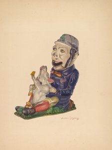 Lekebank: Paddy and the Pig, ca. 1938. av Sarkis Erganian