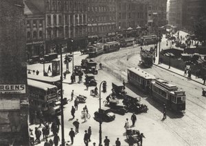 Berlin: Alexanderstrasse (s/hvitt bilde) av Sasha Stone