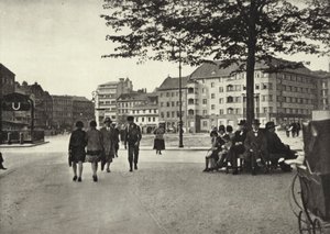 Berlin: Bulow-Platz (s/hvitt bilde) av Sasha Stone