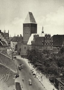 Berlin: Markisches Museum (s/hvitt bilde) av Sasha Stone
