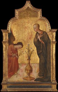Bebudelsen, ca. 1435.