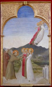 Det mystiske ekteskapet til St. Frans av Assisi, 1444