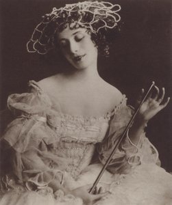 Pavlova i "Fairy Doll" (s/hvitt-bilde) av Saul Bransburg