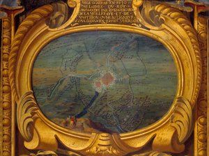 Tretti års krig (1618-1648): kart som representerer setet til Arras