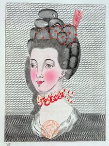 Frisørkunsten i Paris, 1767 av Sauveur Legros or Le Gros