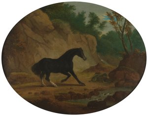 En hest som er skremt av en slange av Sawrey Gilpin