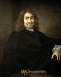Antatt portrett av René Descartes av Sébastien Bourdon