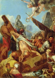 Korsfestelsen av Peter av Sébastien Bourdon
