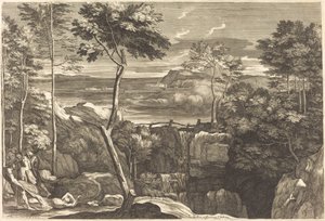 Lignelsen om den barmhjertige samaritan av Sébastien Bourdon