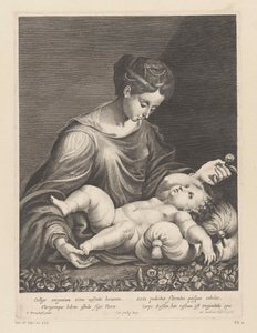 Mary med barn av Sébastien Vouillemont