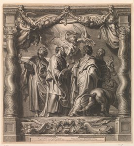 Fire evangelister av Schelte Adamsz. Bolswert