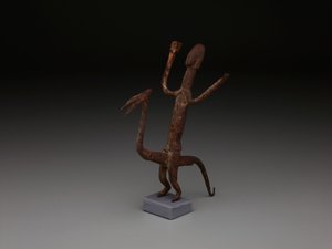 Rytterfigur, Dogon Peoples, Mali av School African
