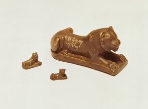 Assyriske løvevekter, ca. 500-tallet f.Kr. (bronse)