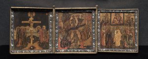 Bærbart triptykikon: Oppstandelsen og Anastasis