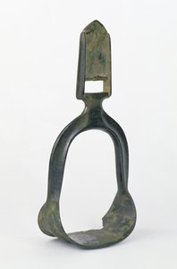 Kinesisk stigbøyle, 600-700-tallet (bronse) av School Chinese