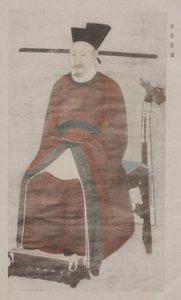 Fra malerier i det gamle keiserpalasset av School Chinese