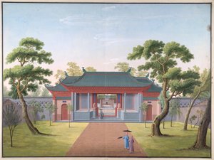 Honam Temple - inngangsport av School Chinese